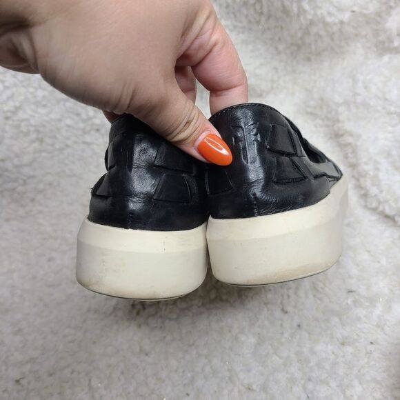 Frye black Brea Huarache Slip On sneaker shoes sz 6 - Picture 5 of 8